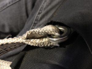 hang loop fraying on glider